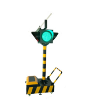 南口街道太阳能移动信号灯