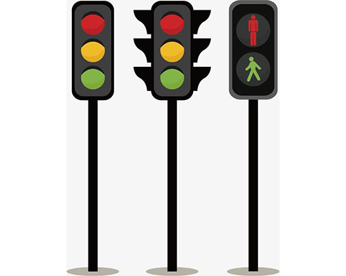 南口街道信号灯