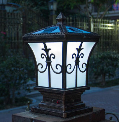 南口街道柱头灯