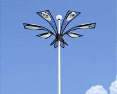 南口街道高杆灯