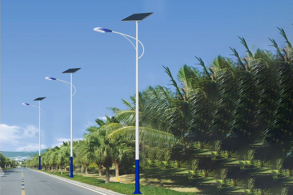 南口街道太阳能路灯