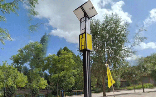 南口街道智慧路灯安装