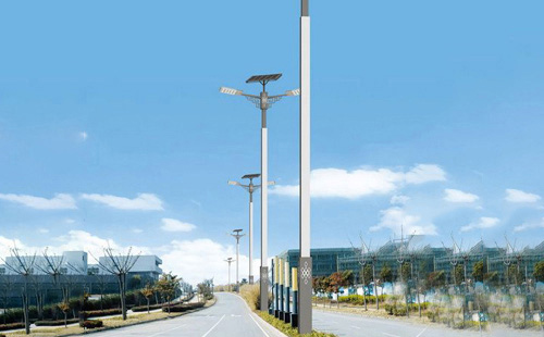 南口街道太阳能路灯前半夜亮后半夜暗的真相：控制器分时调光机制