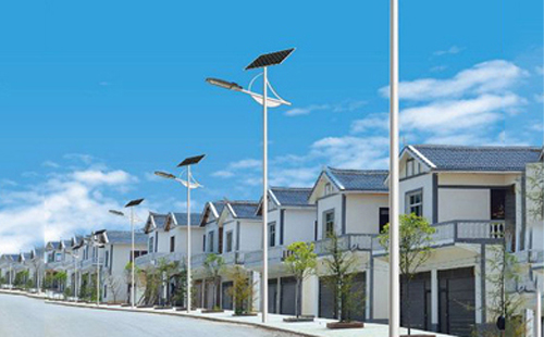 南口街道太阳能路灯配置与在乡村道路照明中的应用